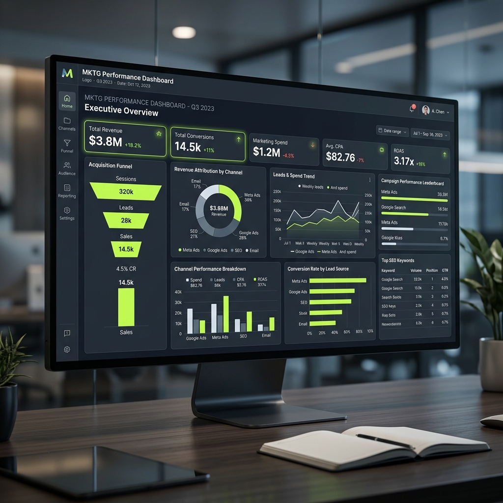Marketing Analytics Dashboard