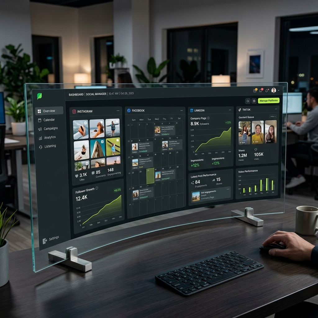 SMM Command Center Dashboard